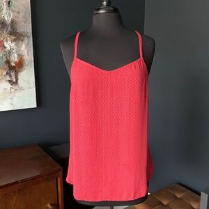 LOFT V-Neck Red Shell